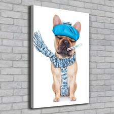 Tulup Canvas Print Wall Art 70x100 - Ill dog