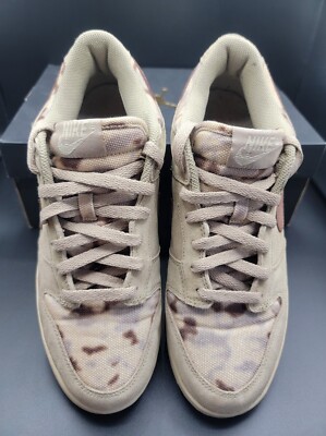 Nike Dunk Low Premium Light Vegas Khaki Gold Chocolate Beige Camo Men's Size 9.5 | eBay