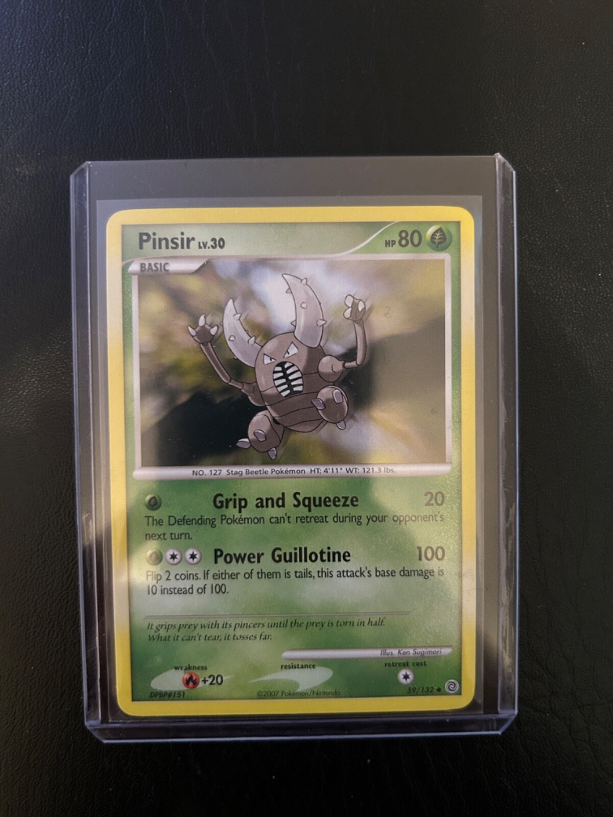 Pinsir Secret Wonders Non Holo 59/132 NM Diamond & Pearl Pokémon TCG Uncommon