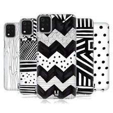 HEAD CASE DESIGNS BLACK AND WHITE DOODLE PATTERNS SOFT GEL CASE FOR LG PHONES 1
