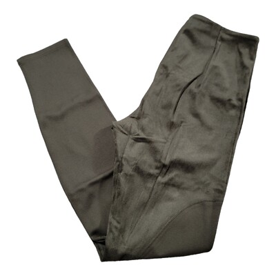 Lysse High Rise Shaping Leggings Women's S Green Stretch Waist Skinny Pants