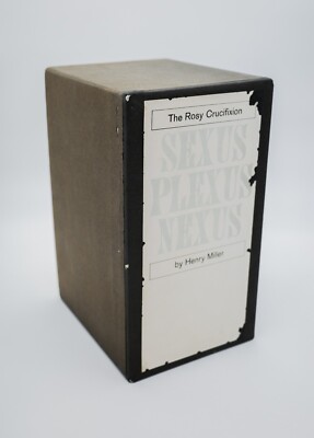 The Rosy Crucifixion: Sexus, Plexus, Nexus Book Set by Henry Miller, HC&DJ
