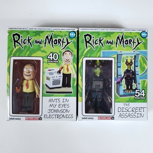 rick and morty construction sets