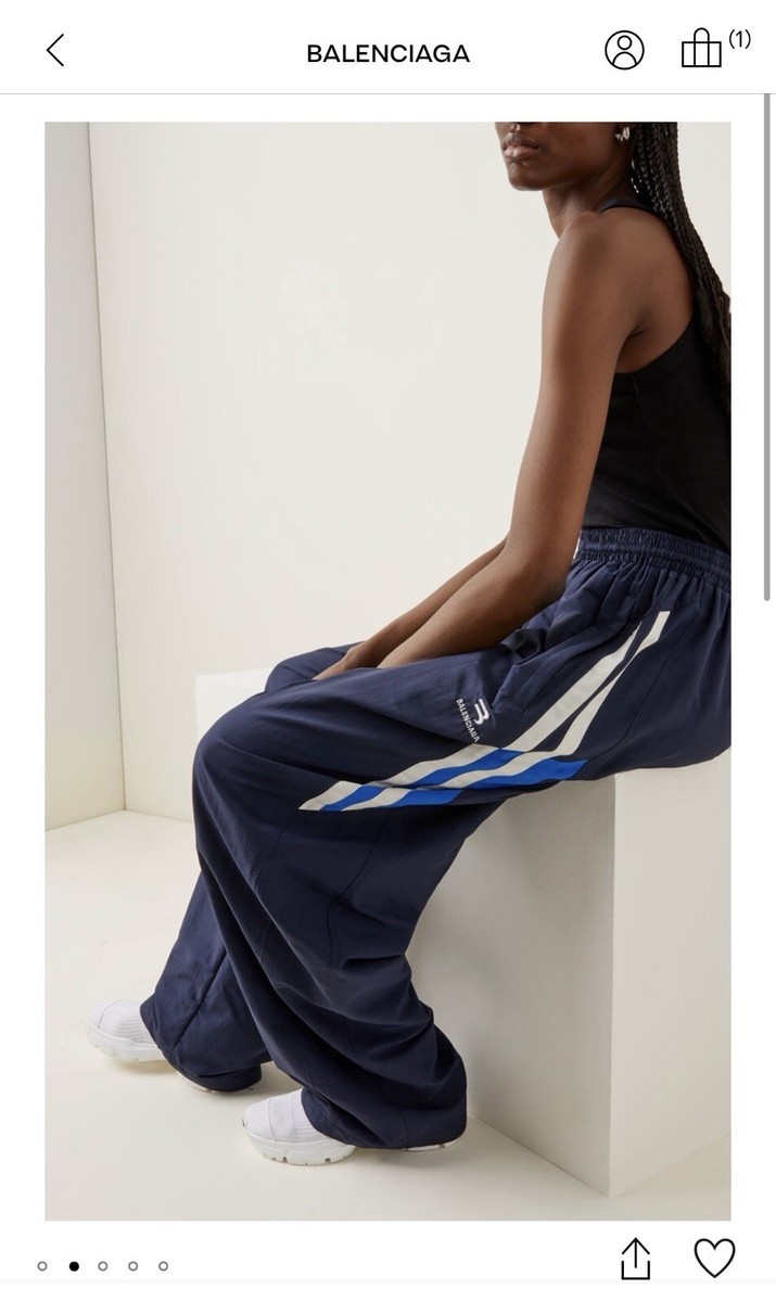 Balenciaga Striped Shell Track Pants | eBay Balenciaga Striped Shell Track Pants | eBay