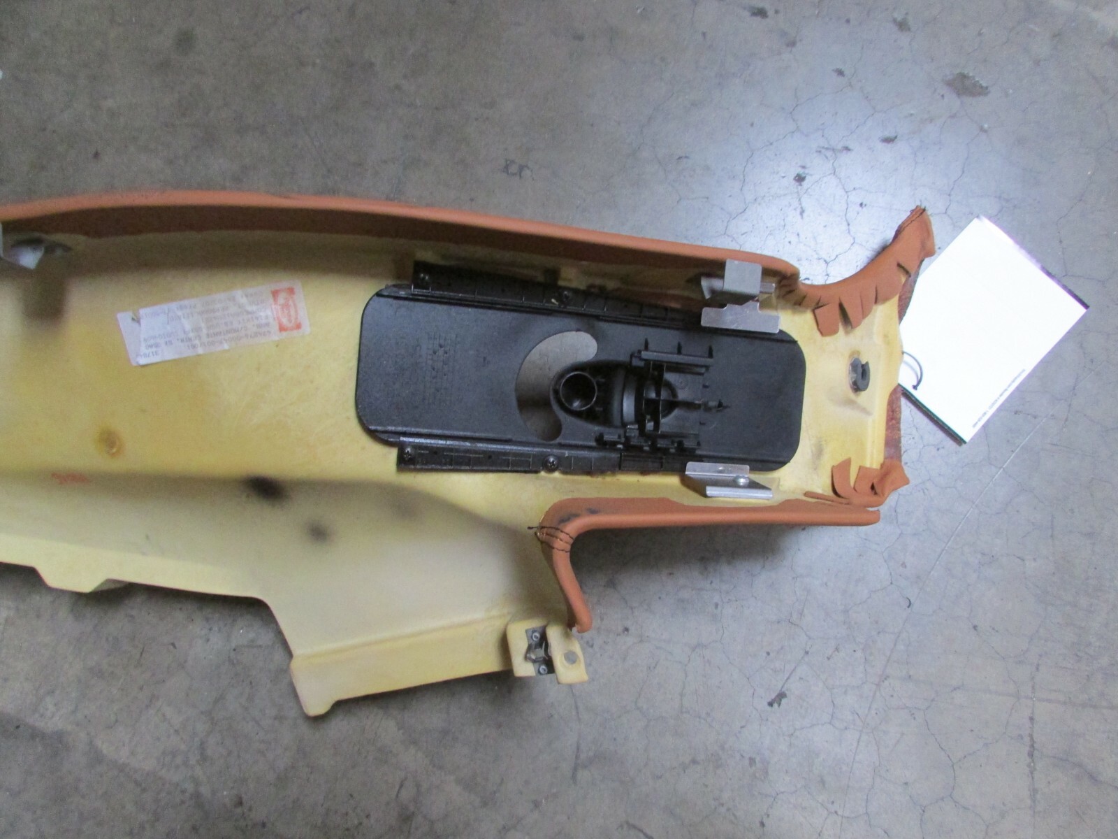 Ferrari 599 GTB, LH, Left B-Pillar Interior Trim Panel, Used, P/N 68556900