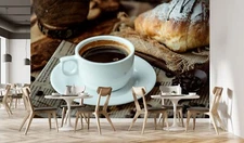 3D Coffee Life G9105 Wallpaper Wall Murals Removable Self-adhesive Erin