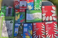 13 BOXES  Christmas Lights See Pictures For Details 