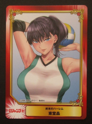 World's End Harem Akira Todo Card Shueisha Comic Festival Jump Fair Manga Japane