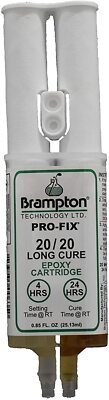 Brampton Epoxy PRO-FIX 20/20 Long Cure - Golf Club Repair .85 oz cartridge -west