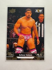 Anthony Bowens 2023 Upper Deck AEW All Elite Wrestling #43 Card Gold