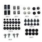 50Pcs Engine Splash Shield Fender Bumper Screw Clips Rivet Fastener For Toyota