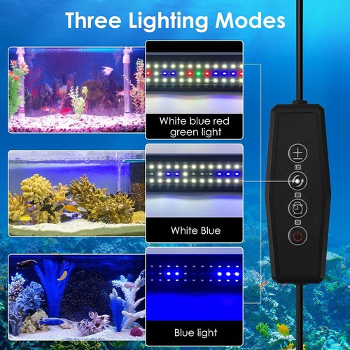 Aquarium Fish Tank LED Light Over-Head Full Spectrum Plant Lighting Lamp - Picture 11 of 21
