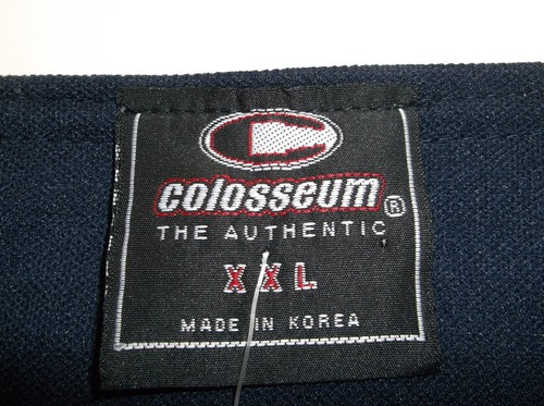 Vintage Colosseum Michigan Wolverines Baseball Jersey Mens 2XL Blue - Picture 5 of 10
