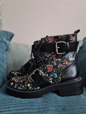 Geblümte Boots Stiefeletten Stradivarius Gr�...