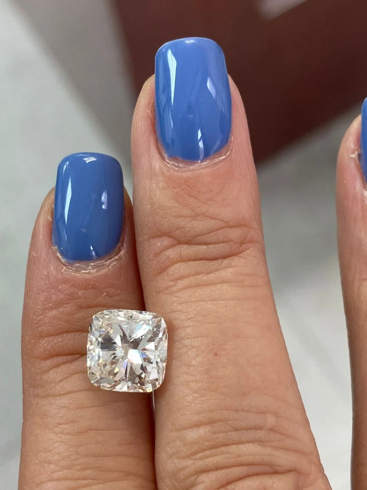 3.53ct. Squarer Cushion Shape Cut, G Color, SI1 Clarity Diamond, Engagement - Image 2 of 3