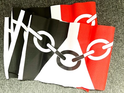 BLACK COUNTRY 4er Pack Mini Flaggen 22 cm x 15 cm FAHNE 9x6 Zoll