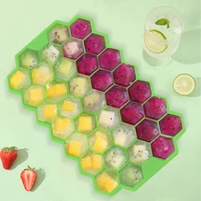 37 Grids Ice Cube Mold Silicone Maker Small Trays Silicone Bar Whiskey Cocktails