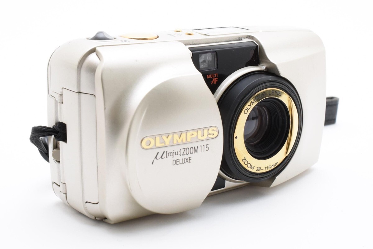 NEAR MINT] Olympus mju Zoom 115 DELUXE 35mm Point & Shoot