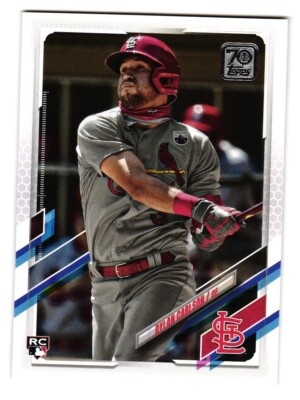 2021 Topps # 285 Dylan Carlson St. Louis Cardinals Rookie