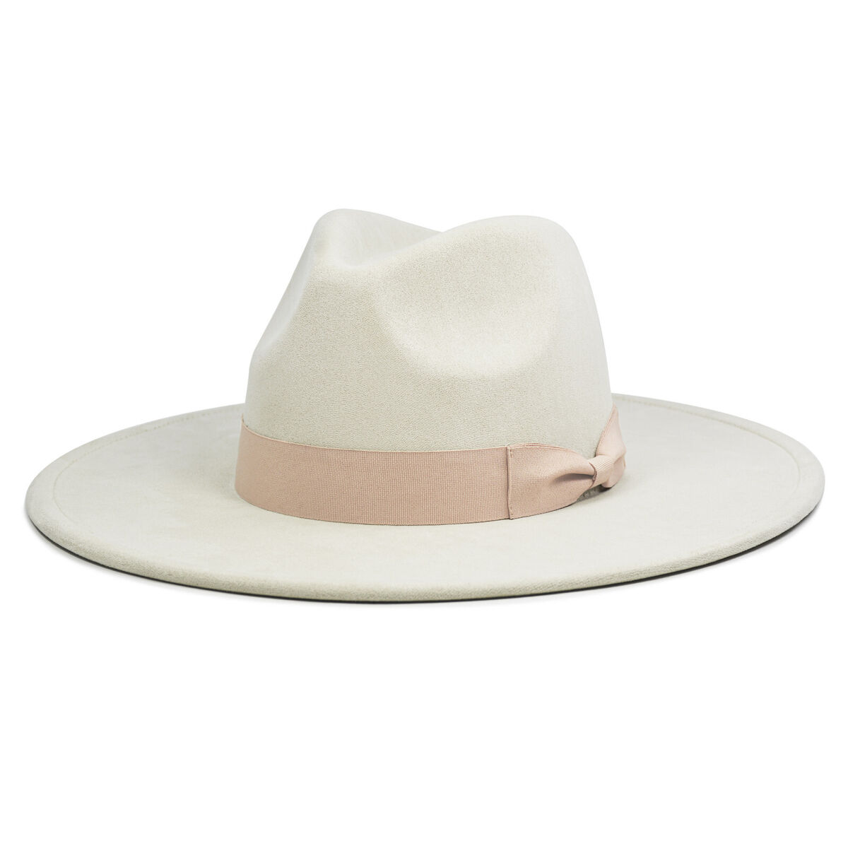 Fluffy Sense Wide Brim Rancher Fedora Hat for Women and Men Felt Panama Hat