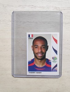 Panini Thierry Henry Germany 2006 World Cup France Toploader