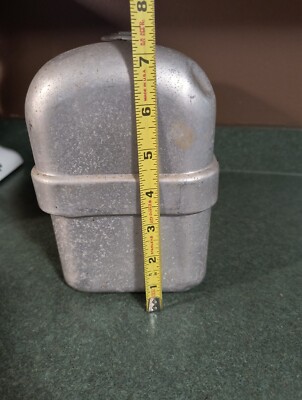 VTG Collectible Priscilla Ware Aluminum Miners Workman's Lunch Box