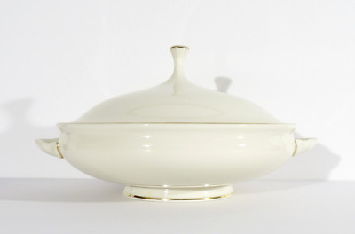 Lenox Presidential Collection Mansfield Covered Serving Vegetable Bowl 9'' Round