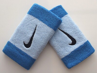 nike blue wristbands