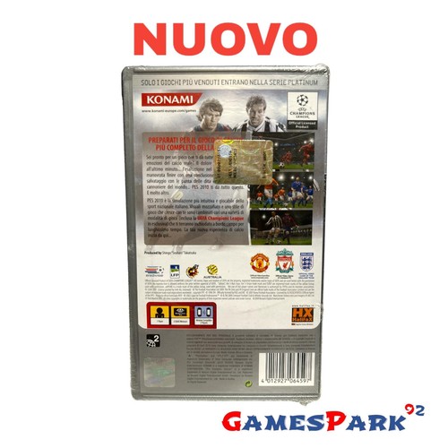 Pro Evolution Soccer PES 2010 psp playstation gioco nuovo per Italiano pal - Picture 2 of 6