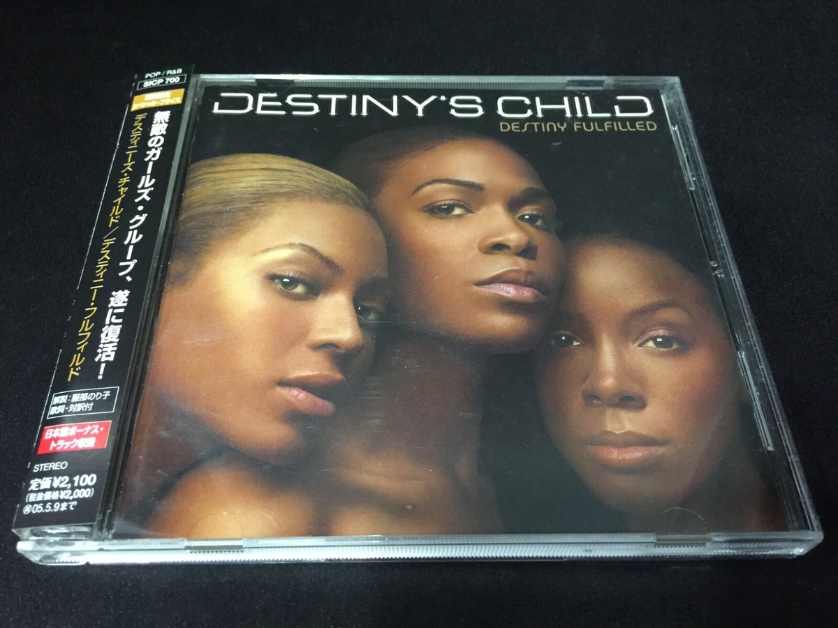 Destiny's Child Destiny Fulfilled Japan OBI CD (Sony Music Japan