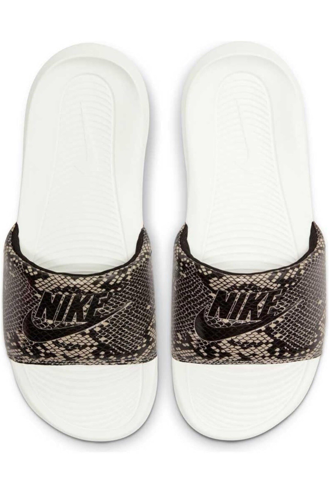 Nike Victori One Womens Slides Snake Skin Print Size 7