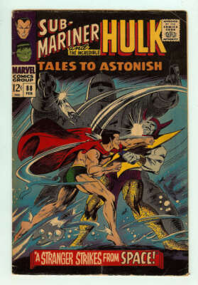 TALES TO ASTONISH #88 3.5 // GENE COLAN & BILL EVERETT COVER MARVEL COMICS 1967