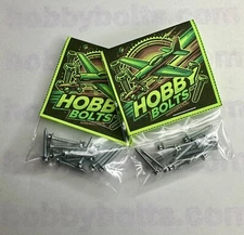 Hobby Bolts #2x9/16 Servo Mounting Screw Hex Drive Qty:2 Packs RC Micro Fastener