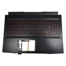 New For MSI Katana GF66 MS-1581 MS-1582 11UE 11UG Palmrest Keyboard Red Backlit