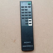 Sony Remote RM S190 Genuine Audio System CD Tape Tuner phono Aux Used 491