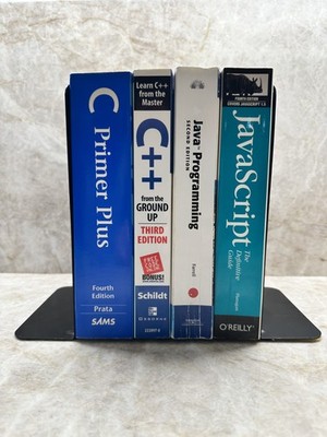C, C++, Java, JavaScript - Programming Books - 4 Book Bundle
