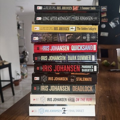 Iris Johansen Paperback Lot Of 11 Good