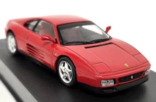 Atlas 1/43 Ferrari 348 tb 1989 Rosso Red Scale Diecast Model Car