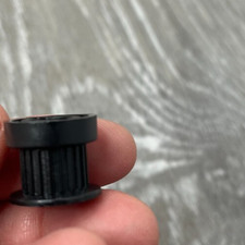 VF Pulley Stepper Motor Stop Finger D Plastic Black Toothed Wheel P/N KC326093