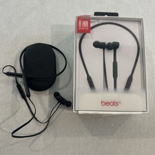 TWO Pairs Beats by Dr. Dre BeatsX Wireless Neckband Earphones Black See Descrip