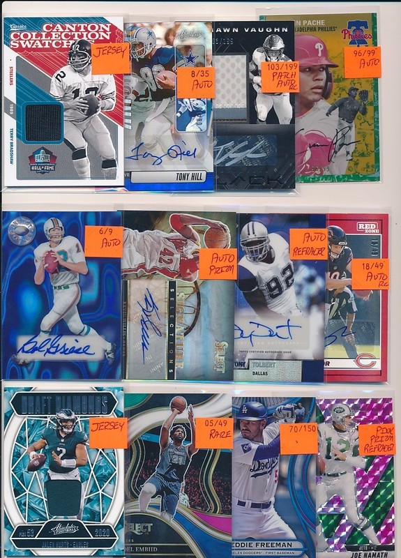 LOADED 1000 CARD PATCH AUTO JERSEY #'D ROOKIE INSERT SPORTS CARD COLLECTION LOT