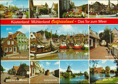 FRG - Germany - Lower Saxony - East Frisia - Coastal - Mühlenland - 1989