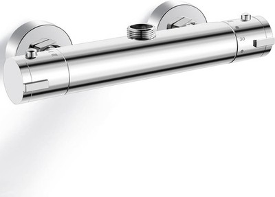 Thermostatic Shower Mixer Top Outlet G3/4, Brass Thermostatic Bar Shower Mixer