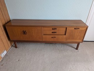 Midcentury G Plan Sierra Range Teak sideboard very good condition hardly used.