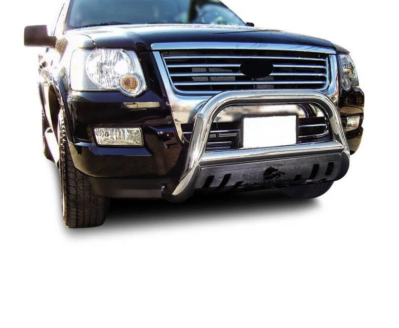 Placa de deslizamiento Black Horse Bull Bar SS apta para Mercury Mountaineer 2006-2010 Foto 3 de 4