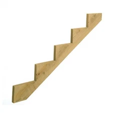 Prowood 279714 Southern Yellow Pine Stair Stringer 4 L ft.x11.2 Wx1.5 Thick in.