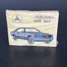 Rare 1980s Mercedes 500 Sec Eraser In Plastic  Rubber Collectible Eraser