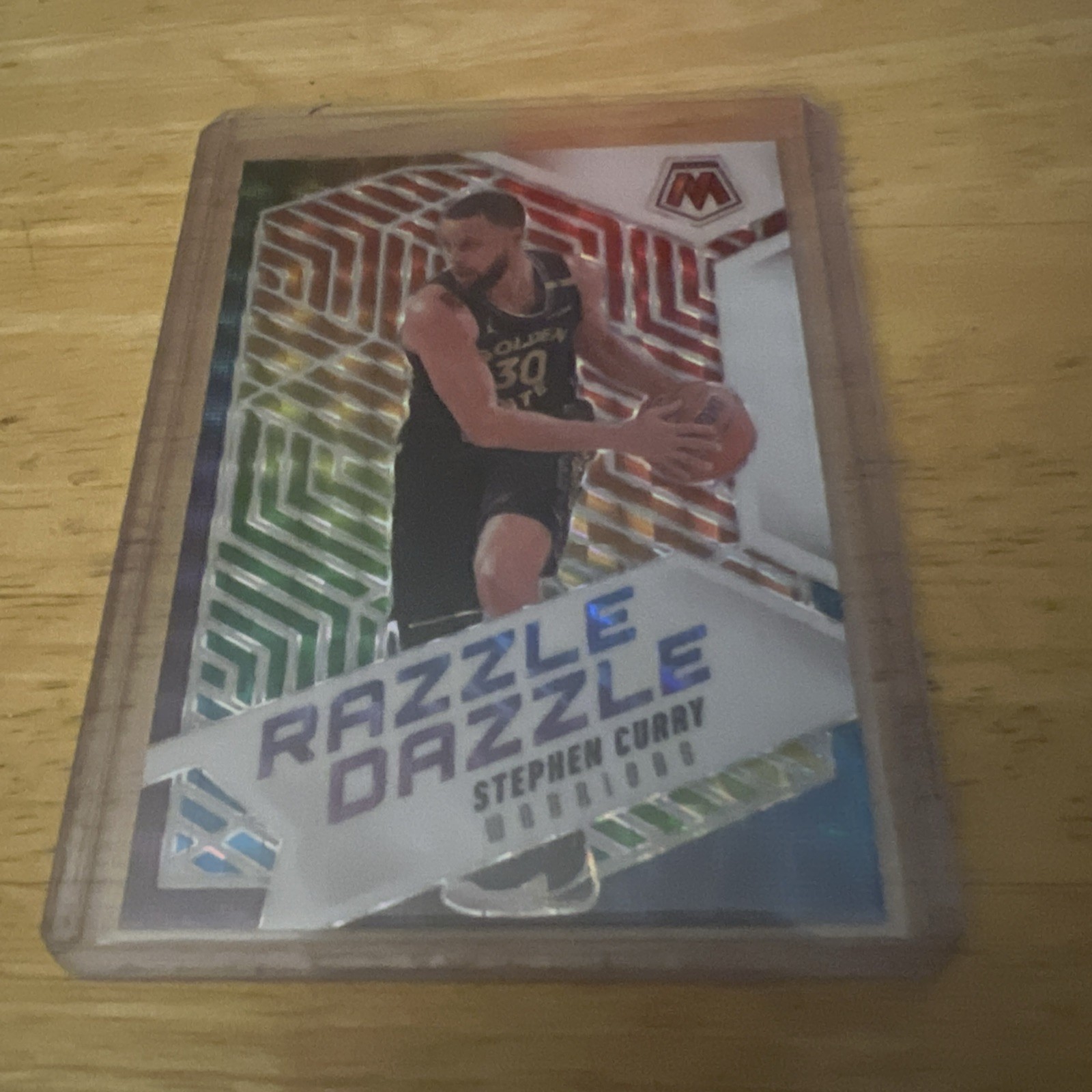2024-25 Panini Mosaic Basketball Stephen Curry Razzle Dazzle SSP Case Hit #7