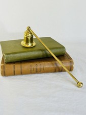 Vintage Brass Candle Snuffer with Swivel Head