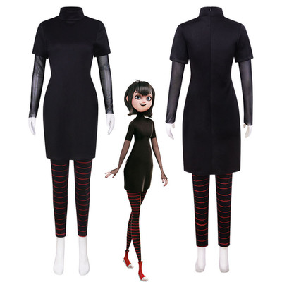 Hotel Transylvania Cosplay Mavis Dracula Costume Cloak Dress Halloween Party2026